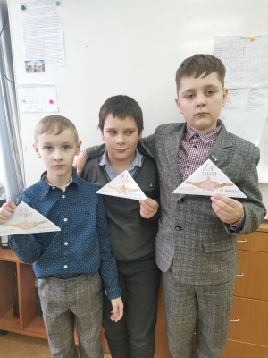 Участвуя во Всероссийской акции «Нашим Героям».