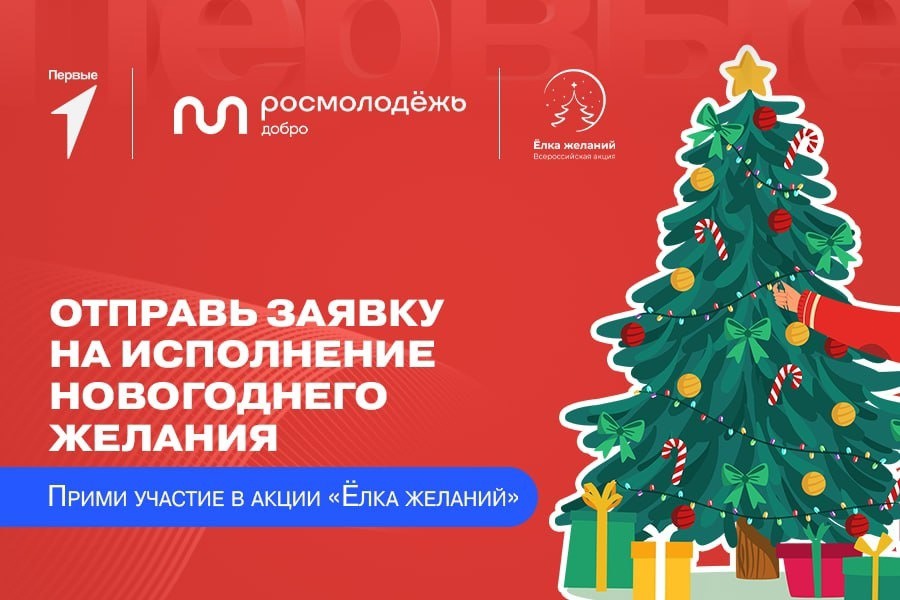 Благотворительная акция &amp;quot;Ёлка желаний&amp;quot;.