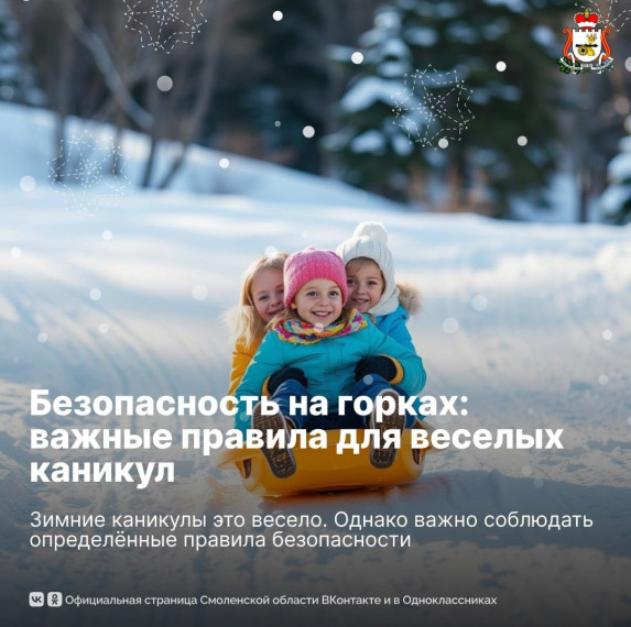 Безопасность на горках #новости@smolensk #Смоленскаяобласть.